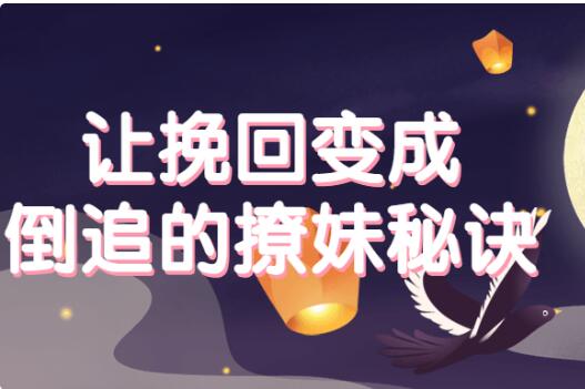 《撩妹如何让挽回变成倒追视频教程》百度网盘下载【081606】-恋爱猫