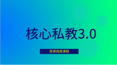 陈哥《核心私教3.0》网盘下载-恋爱猫